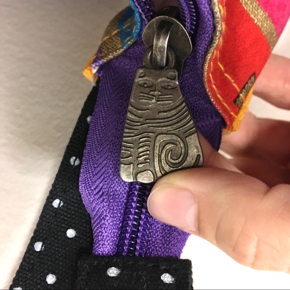 Laurel Burch Wild Cat Purse & Mirror - Picture 6 of 9